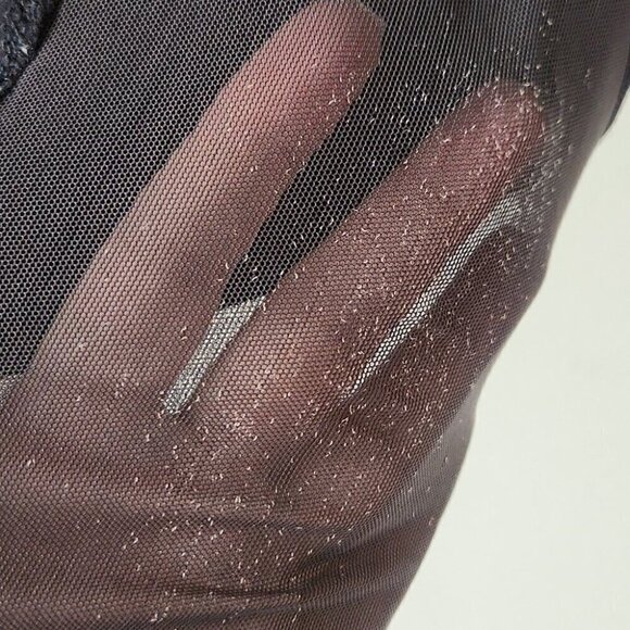 LULULEMON | Pace Rival Crop Marathon leggings black mesh sz 2 - Picture 7 of 7